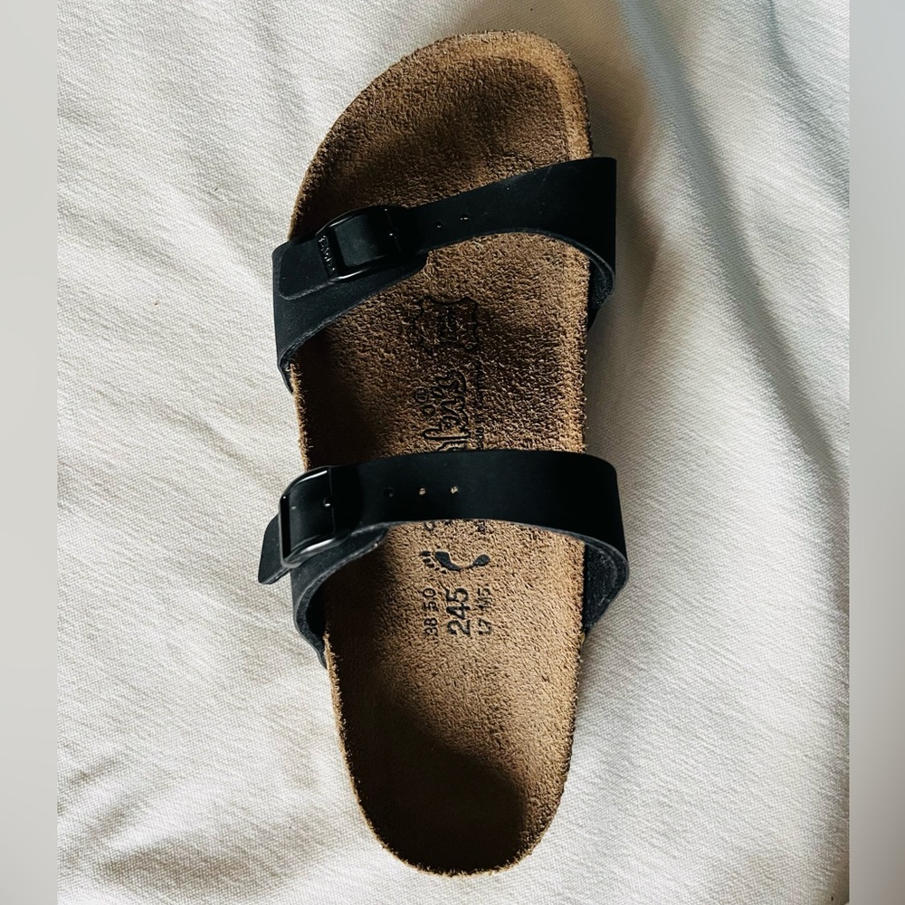 Birkenstock Birkis Black 38 LEFT SHOE ONLY Amputee